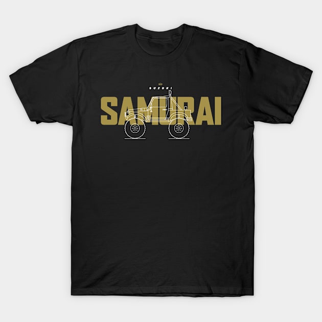 Samurai Mudder T-Shirt by BrotherhoodOfHermanos